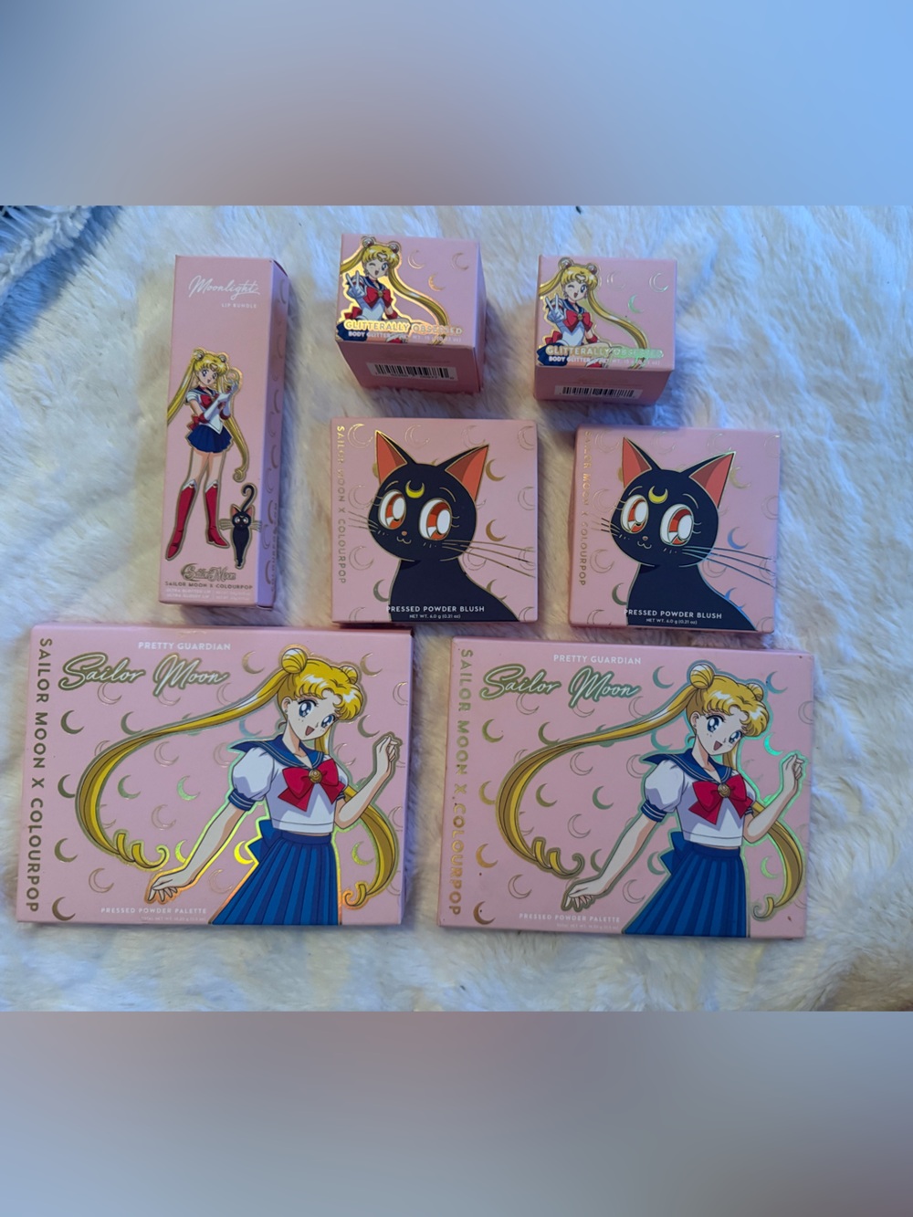 NEW ColourPop Sailor Moon Makeup Collection - Pink & Navy Accents